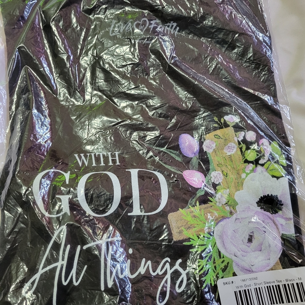 2/$30 Women's Christian T-shirt Size Medium Super Soft BRAND NEW